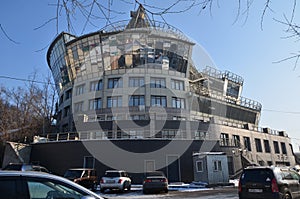 The Arun center building backside