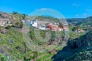 Arure village at La Gomera, Canary Islands, Spain