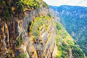 Arwah Cave gorge, Cherrapunji, India