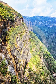 Arwah Cave gorge, Cherrapunji, India