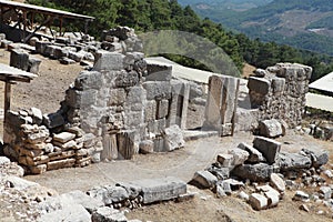 Arycanda Ancient City in Antalya, Turkey.