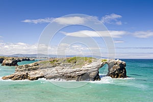 As Catedrais beach, Spain photo