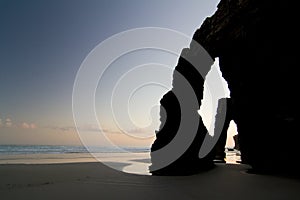 As Catedrais beach, Spain photo