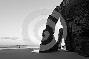 As Catedrais beach, Spain photo