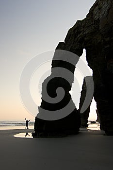 As Catedrais beach, Spain photo