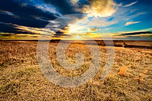 As Darkness Falls at Taberville Prairie photo