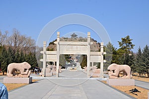 Zhaojun Tomb