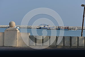 As Seeb fishing boats jetty, Muscat