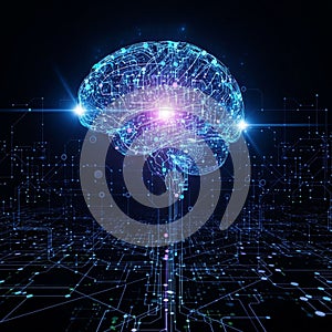 As spheres each connected by arrows symbolizing the processing