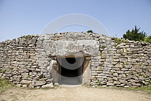 The site of Locmariaquer 4000 BC | the Table des Marchand Dolmen photo