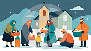 As the winter season settles in the church becomes a beacon of hope and warmth for the less fortunate with volunteers