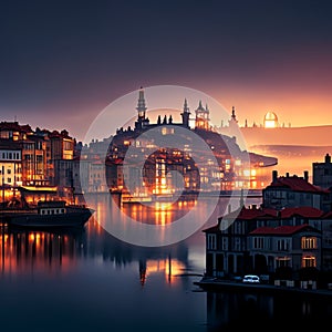 As you approach the city of Porto, you are greeted by a captivating skyline