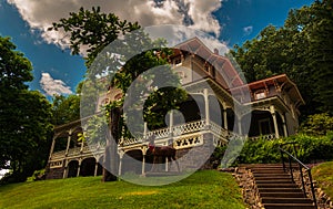 The Asa Packer Mansion, Jim Thorpe, Pennsylvania. photo