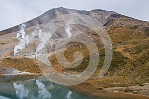 Asahidake mountain in Hokkaido