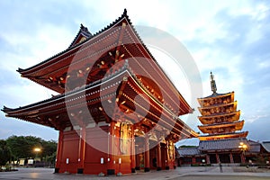 Asakusa temple at Tokyo Japan