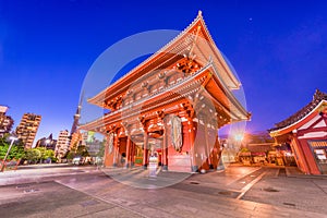 Asakusa, Tokyo, Japan Temple