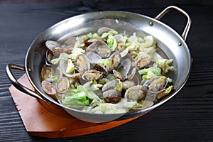 Asari Clams Steamed in Sake