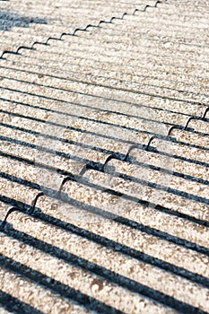 Asbestos roof eternit