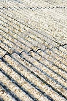 Asbestos roof eternit