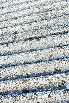 Asbestos roof eternit