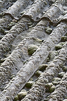 Asbestos roof eternit