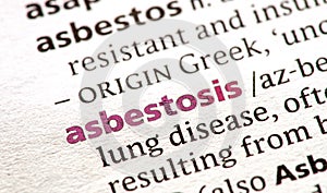 Asbestosis as-bes-TOE-sis is a chronic lung disease caused by inhaling asbestos 