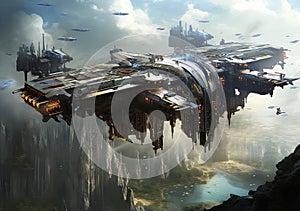 Ascendent Plane: Floating Palace of the Syndicate photo