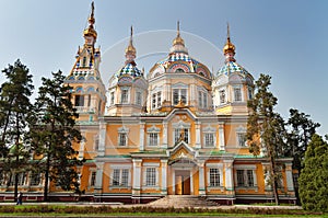 Ascension Cathedral in Almaty