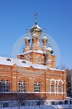 Ascension Church in the town of Perm