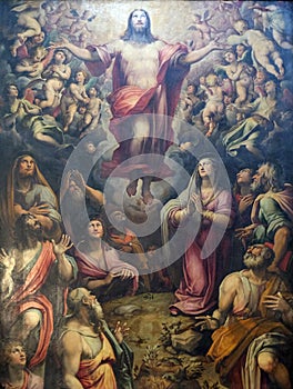 Ascension of Jesus Christ, Basilica di Santa Croce in Florence photo