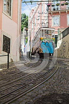 Ascensor da GlÃÂ³ria, lisbon