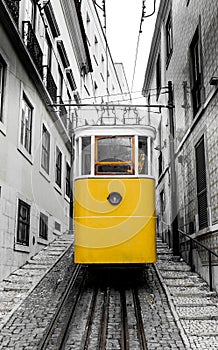 Ascensor do Lavra Funicular Lisbon Portugal photo