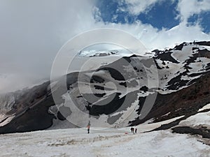 The ascent of Elbrus