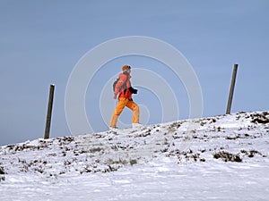 Ascents girl-climber