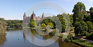 Aschaffenburg Schloss Panorama