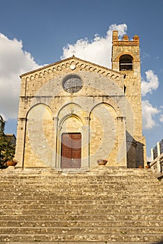 Asciano (Siena) - Ancient church photo