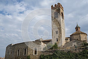 Asciano, Siena, the old town photo