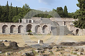 Asclepio at Kos island in Greece