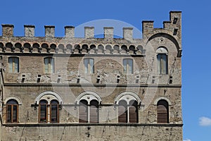 Ascoli Piceno (Italy) - Historic palace with towers