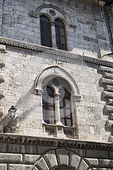 Ascoli Piceno Marches, Italy, historic building