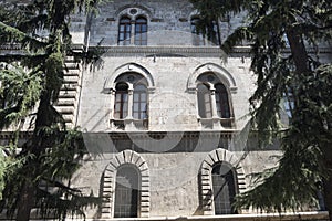 Ascoli Piceno Marches, Italy, historic building