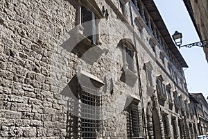 Ascoli Piceno Marches, Italy, historic buildings