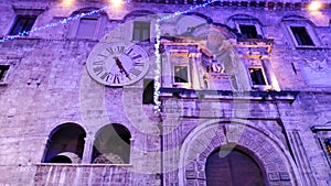 Ascoli Piceno town, Marche region, Italy. Mystery, art and history