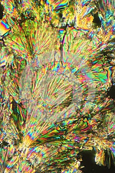 Ascorbic Acid Crystals very close