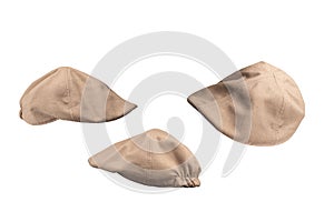 Ascot cap isolated on a white background photo