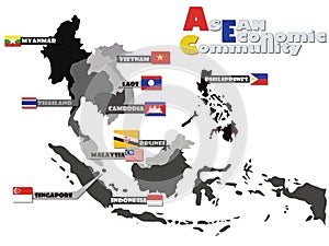 ASEAN AEC Map