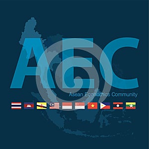 Asean Economics Community(AEC) eps10 format