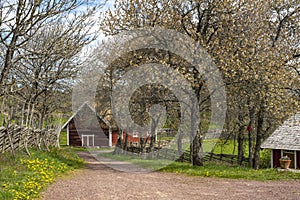 Asens By in Swedish idyllic Smaland