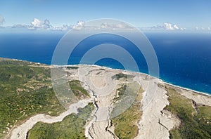 Ash Flows At Soufriere Hills Volcano, Montserrat