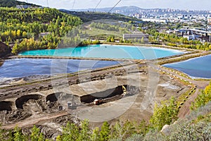 Ash pond collectors of thermal power plant